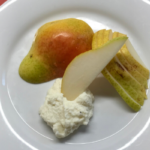 sliced pears
