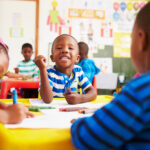 Preschool class in South Africa